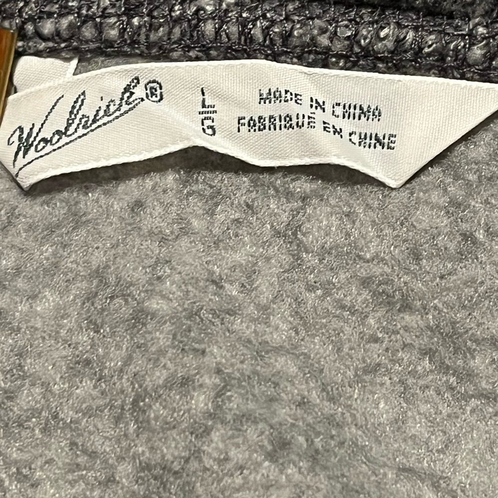 Woolrich Gray Sweater Skirt Sz Large - Picture 8 of 8